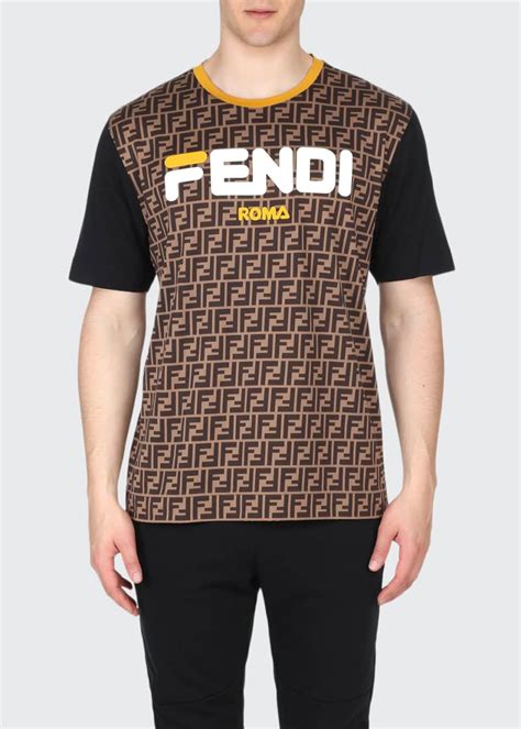 t-shirt fendi uomo prezzo|fendi t shirts men's sale.